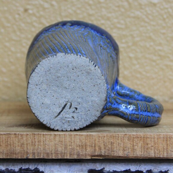 Beautiful Espresso Mug Hand Crafted Studio Pottery - Has Been Used as a Display - Picture 6 of 6